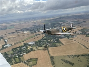 Customer Photo of Wing to Wing with a Spitfire (Squadron Leader)